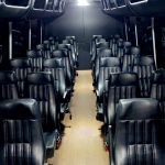 ETI Black Charter Bus Interior