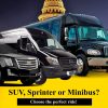 SUV, Sprinter or Minibus photo of each vehicle