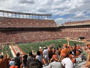 Texas football game