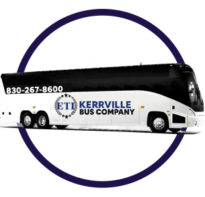 photo of charter bus rental in Kerrville