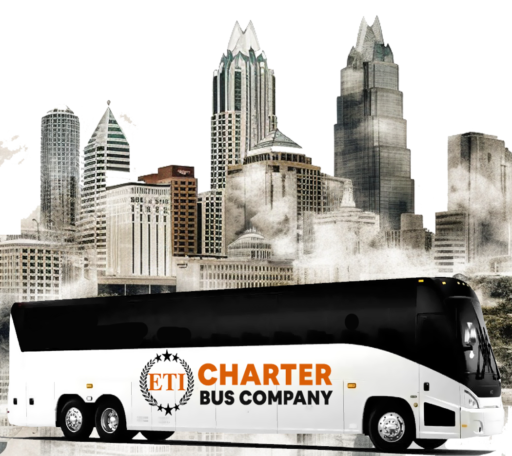 photo of charter bus rental in Austin