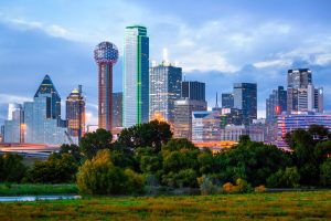 photo of Dallas skyline